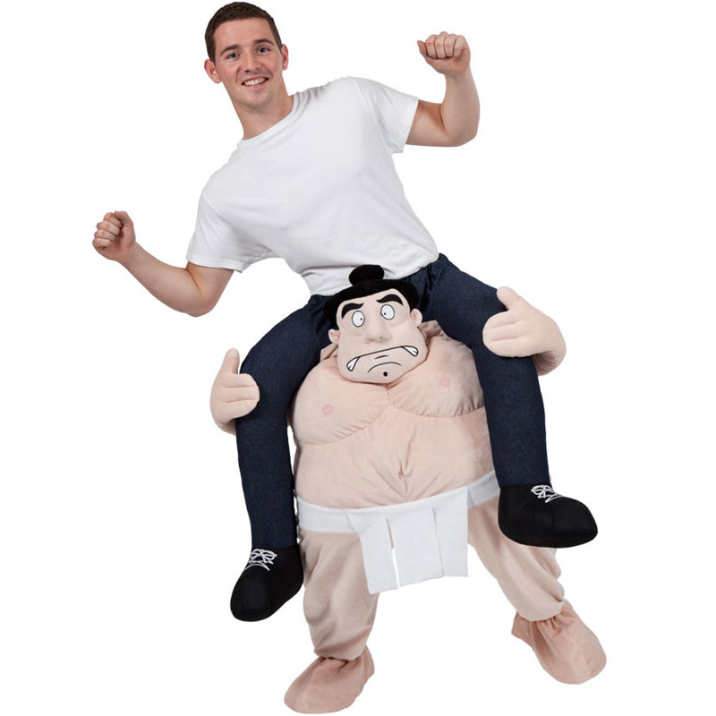 Shoulder Carry Me Piggy Back Ride On Fancy Dress Adult Party Costume